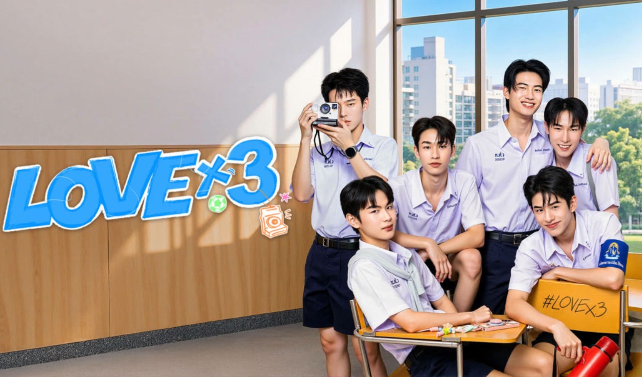 مسلسل حب ضرب ثلاثة LOVEx3 الحلقة 9 مترجمة